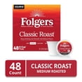 thumbnail image 3 of Folgers Classic Roast, Medium Roast Coffee, Keurig K Cup Pods, 48 Count Box, 3 of 12