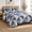 Blue-Full 78"×90", variant on Blue Full 78"×90" Geometric Patchwork Quilt Set with Pillowcases