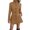 Earthy Yellow, variant on Women's Fashionable, Casual, Commuting Stand-up Collar Woolen Top Coat, A Professional and Warm Jacket for Work,Beige,L