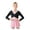 Black Cotton, variant on Ballet Top Ballet Jersey Girls Dance Top Ballet Gymnastics Jacket Dance Top Coat Kids Wrap Top