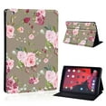 thumbnail image 6 of GQ Tablet Case for IPad 10.2 inch 9th Generation 2021 Fold Stand Cover for Apple ipad 9 10.2 Flower Pattern Protective Case Gift, 6 of 7