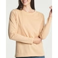 thumbnail image 3 of Real Essentials 4 Pack: Women's Cotton Classic-Fit Long-Sleeve Crewneck T-Shirt (Available in Plus Size), 3 of 7