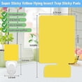 thumbnail image 5 of 24PCS Indoor Plug-in Fly Trap Refill Glue Cards, Non- Flying Insect Catcher, Double-Sided Sticky Trap Refill Kit, 5 of 5