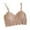 Beige, variant on Meresysid Bralettes For Women Tops Built In Bras Lace Sleeveless Summer Fashion Lace Beauty Back Solid Strap Wrap Hollow Out Bra Underwear Burgundy