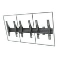 thumbnail image 2 of Mount-It! MI-20202 - Mounting kit - for 3 LCD displays - aluminum, steel - black - screen size: 32"-65" - wall-mountable, 2 of 2