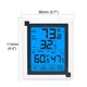 thumbnail image 3 of Higrómetro inalámbrico digital para interiores y exteriores, termómetro, medidor de temperatura y humedad, monitor con, 3 of 5