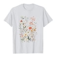 thumbnail image 4 of LiMoi Womens Tops Short Sleeves Dressy Casual T Shirts Floral Shirts Plus Size Tops Get it Fast, 4 of 4