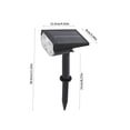 thumbnail image 1 of Luz Solar Al Aire Libre Césped Alimentado Por Energía Solar, Paisaje Del Patio Al Aire Libre, Luces de la Calle Del Césped, Cabinas de Jardín, Iluminación, Luces de Pared, Luces de Pared Alimentadas P, 1 of 8