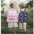 thumbnail image 4 of Mochila escolar Octsky Kids con unicornio y lonchera, 4 of 7