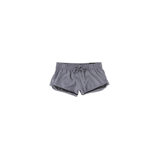 Aeropostale Womens Running Athletic Workout Shorts, Gris, XS Aeropostale Ejercicio