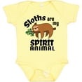 thumbnail image 3 of Inktastic Sloths Are My Spirit Animal with Cute Sloth Illustration Boys or Girls Baby Bodysuit, 3 of 5