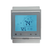 KALOR TECH Wi-Fi Smart Thermostat for Electric Baseboard Heaters, 120-240V Systems, Proprietary Wall Plate, LCD Fahrenheit Display, Compatible with Alexa, Google Home, Smart Life and Tuya App