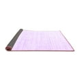 thumbnail image 2 of Ahgly Company Indoor Rectangle Solid Purple Modern Area Rugs, 4' x 6', 2 of 4