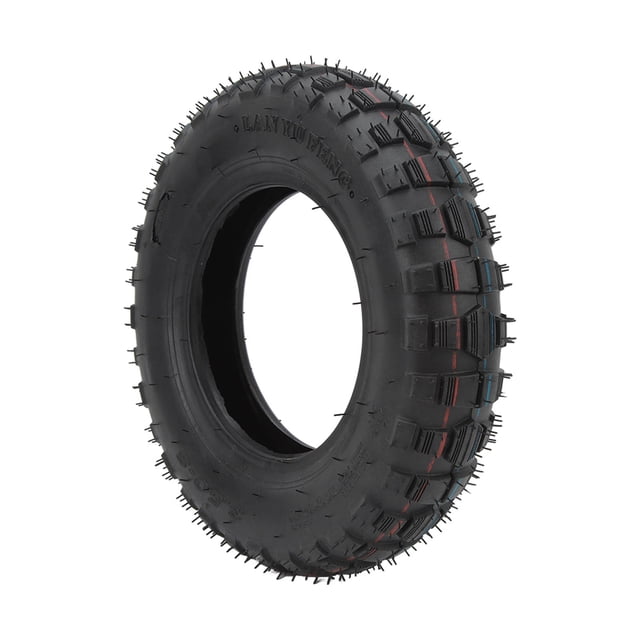 Tire Inner Tube Kit, Mini Bike Tyre Explosionproof Antislip Anti Vibration Impact 3.50-8in Rubber for KV75