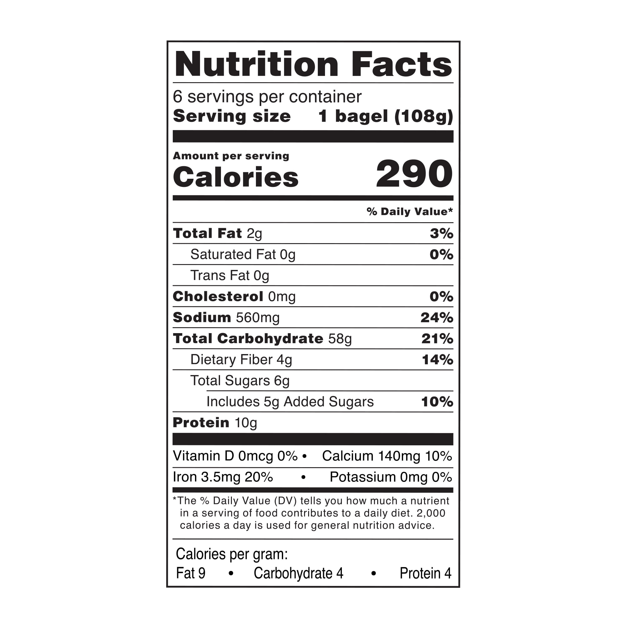 Marketside Fresh Sesame Bagels, Wheat and Barley Flour, Shelf-Stable, 22.8 oz, 6 Count