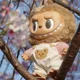 thumbnail image 3 of Muñeca colgante Labubu Only Clothes Time To Chill de 38 cm, ropa de monstruo macarrón, accesorios de relleno de tela, regalo para niña hecho a mano, 3 of 5