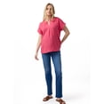 thumbnail image 2 of Ingrid & Isabel For Every Belly Women's Maternity Short Sleeve Gauze Top, Sizes S-XXL, 2 of 10