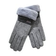 thumbnail image 6 of Ettsollp Winter Gloves for Women Winter Gloves for Women Soft Fleece Lined Stylish Woolen Design Elastic Cuff Ideal for Weather Touch for Ladies, 6 of 8