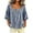 Navy, variant on Tnhcen Women Summer Top French Square Neck Gingham Blouse Puff Sleeve Casual Loose Fit Button Down Boho Shirt for Women Daily Vacation XS-4XL