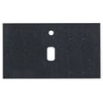 thumbnail image 4 of 36-in. W  18.5-in. D Stone Top In Black Galaxy Color For Deck Mount Faucet AI-1336, 4 of 4
