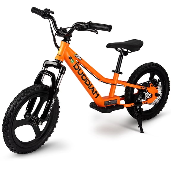 Kids Electric Bike – 250W Motor, 13.7 MPH, 36V 5.2Ah, 12.4 Miles, 16” Tires & Adjustable Seat – Perfect for Riders Aged 5-12, Electric Bicycle for Children & Teenagers