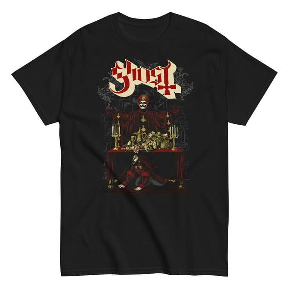 Ghost - Last Supper Unisex T-Shirt - Black - Small