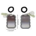 thumbnail image 3 of Unique Bargains 1 Pc ID Badge Holder Elastic Cord Keychain Card Holder Black, 3 of 5