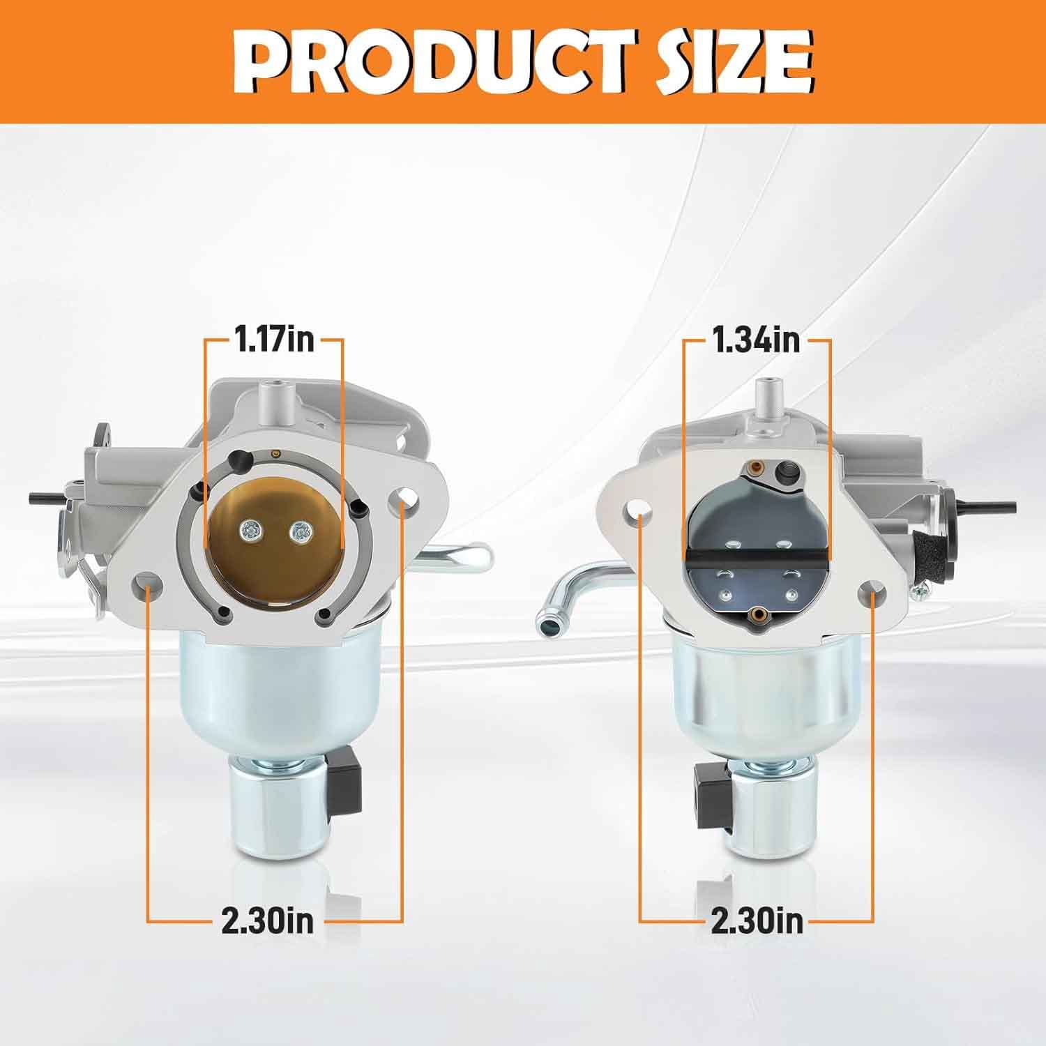 1685321-S Carburetor with Air Filter Tune Up Kit Compatible With Kohler 7000 Series 22HP 23HP 24HP 25HP 26 HP Engine Compatible With Kohler KT725 KT730 KT735 KT740 KT745 Lawn Mower Parts