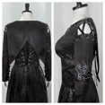 thumbnail image 5 of Disfraz de Bellatrix para mujer adulta, disfraz de Lestrange, película mágica, disfraz de Halloween, fiesta de carnaval, 5 of 5