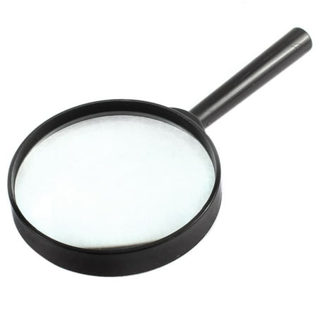 Unique Bargains 90mm Lens 4X Handheld Magnifier Reading Magnifying Glass Jewelry Loupe
