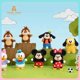 thumbnail image 2 of Pop Mart Mickey Family Cute Together Keychain Pendant Series Figure Blind Box Fashionable Toy Gift Desktop Ornaments Custom Gift, 2 of 5