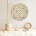 thumbnail image 5 of Zufioo Heart Polka Dot Print Bone China Decorative Plate, Ceramic Dinner Plate with Stand Ceramic Decoration Homewares-6in, 5 of 6
