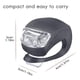 thumbnail image 4 of 2Uds. Accesorios De Bicicleta Impermeables Delanteros De Bicicleta De Silicona Ligera Negro 2 Piezas, 4 of 7