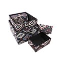 thumbnail image 1 of Truu Design, Ensemble de 5 paniers de rangement, 'Bird Eye', Multicolore, 1 of 5