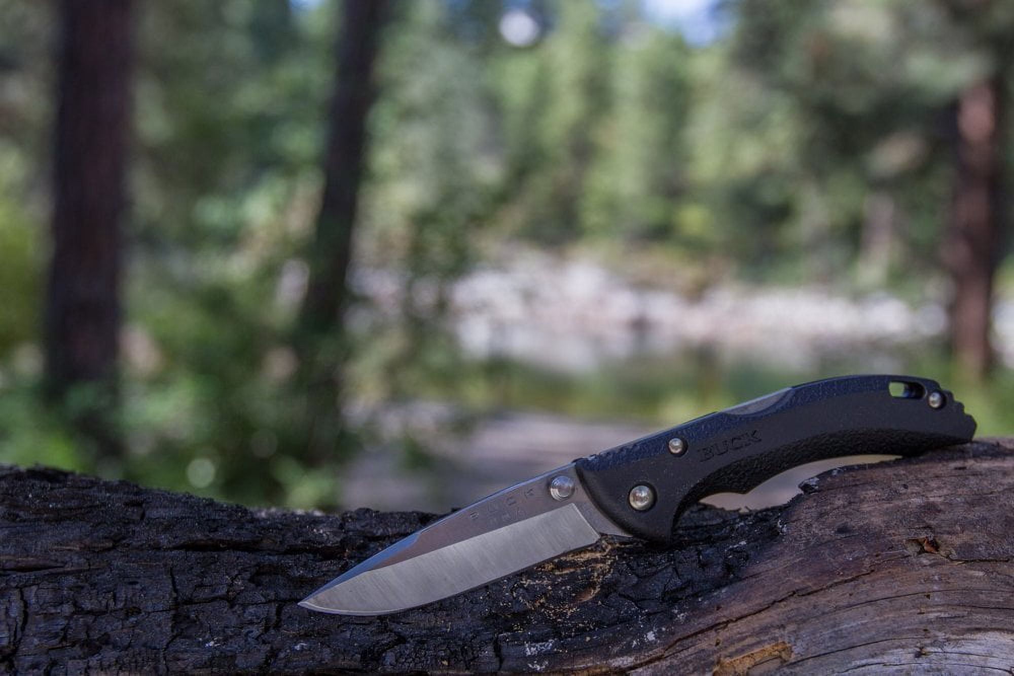 Buck Knives 284 Bantam BBW Folding EDC Knife, 2-3/4” Pocket Knife Blade,  Black, 1.5 oz - Walmart.com