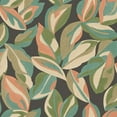 thumbnail image 3 of Charcoal Nicolai Leaf Tropical Wallpaper, 3 of 5
