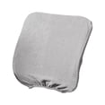 thumbnail image 2 of kurtrusly Chair Cover Slipcover Stretch Seat Computer Protection Set Anti-Dirty Thicken Solid Home Wedding Universal Decoration Silver Gray/Backrest 1Set, 2 of 6