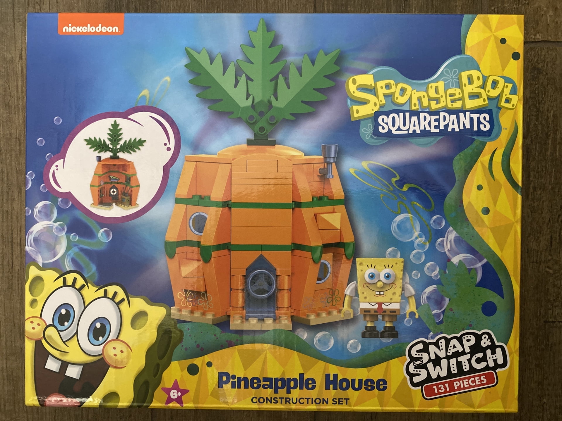 Nickelodeon SpongeBob SquarePants Pineapple House Construction Set 131 pcs