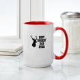 thumbnail image 4 of CafePress - Best Buckin Dad Ever Mugs - 15 oz Ceramic Large White Novelty Mug, 4 of 4
