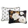 thumbnail image 4 of Lush Decor Zinnia Floral 3 Piece Full/Queen Quilt & Sham Bedding Set, 4 of 10