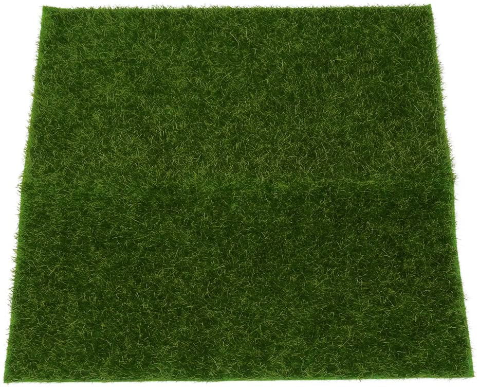 30CM × 30CM... Baisidai Premium Fake Synthetic Grass Turf Astro Landscape Lawn 