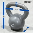 thumbnail image 4 of XPRT Fitness Vinyl Kettlebell 20 lb., 4 of 8