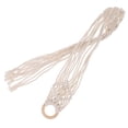 thumbnail image 2 of Miangastore Wall Macrame Ukulele Guitar Holder Wall Mount Cotton Rope Instrument Hanger, 2 of 9