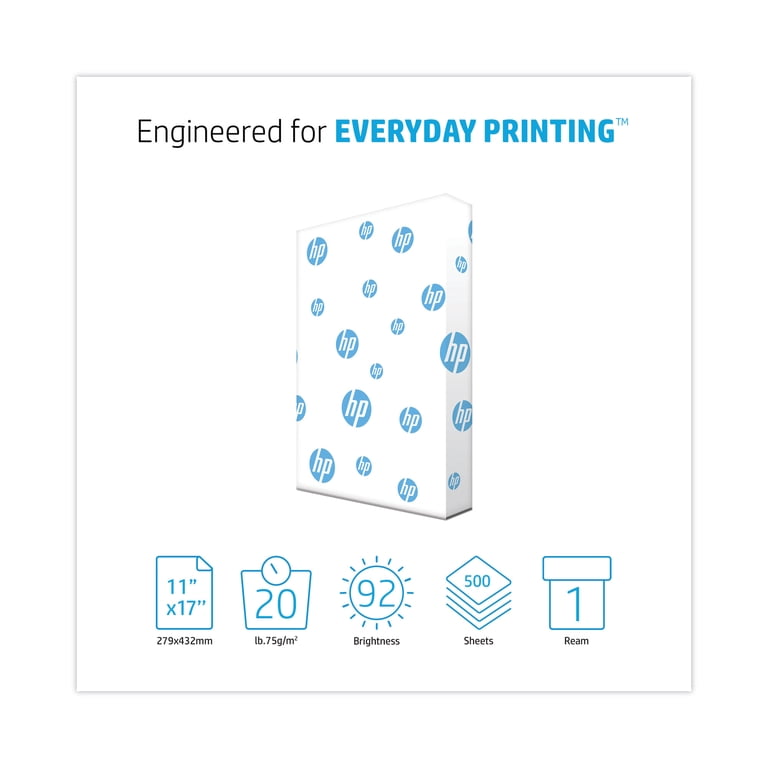 【Hillcrest様】R51  薄葉紙20枚セット(1,000) HP Printer Paper, Office 20lb, 11x17, White, 1 Ream, 500 Sheets