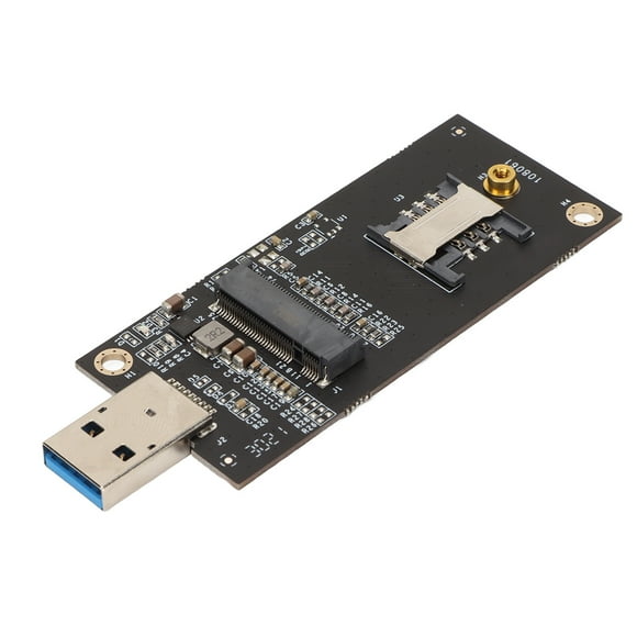 NGFF to USB 3.0 Adapter with SIM Card Slot Plug and Play Stability M.2 to USB Adapter for Windows for Linux