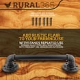 thumbnail image 3 of Rural365 Pipe Barn Door Handle 12in 1pk - Industrial Barndoor Pull Hardware Pipe, 3 of 6