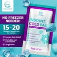 thumbnail image 4 of AllSett Health Instant Cold Pack Set, Single Use Ice Packs, 7" x 4", 25 Count, 4 of 7