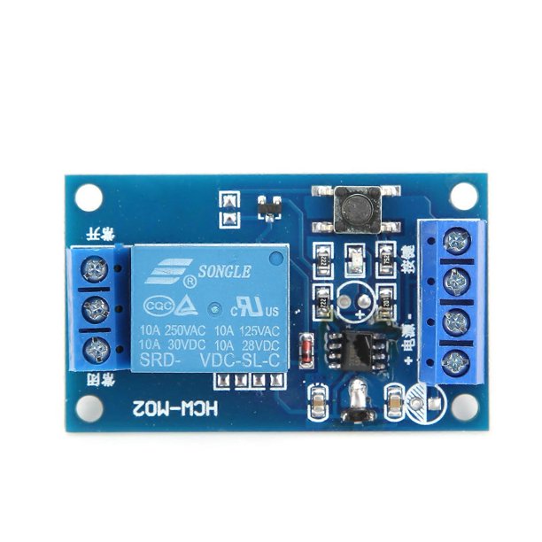 Relay Module Bistable State 1Way StartStop SelfLocking Microcomputer ...