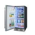 thumbnail image 5 of Avallon Afr152lh 15" Wide 3.3 Cu. Ft. Compact Refrigerator - Stainless Steel, 5 of 7