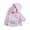 G-Purple, variant on TEAJOPSUU Girls Waterproof Rain Jacket Casual Lightweight Outwear Kids Soft Zip Up Windbreaker Hooded Coat Jackets E-Green